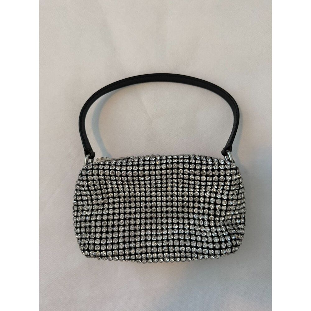 Alexander Wang Heiress Pouch in Crystal Rhinestones Crossbody Bag Purse - Picture 1 of 8